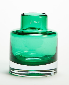 Fred Bottle Low Dark Green