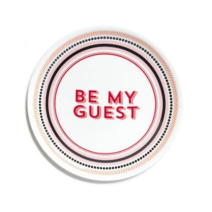 Be My Guest Pizza Plate