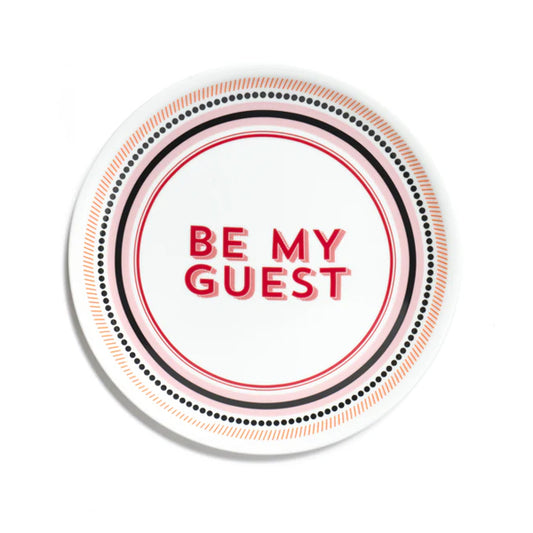 Be My Guest Pizza Plate