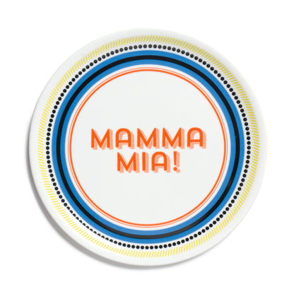 Mamma Mia Pizza Plate