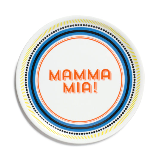 Mamma Mia Pizza Plate