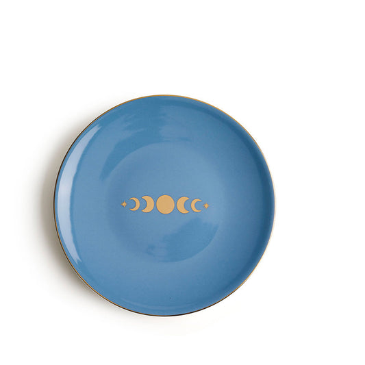 Hilal Blue Dessert Plates  Set of 6