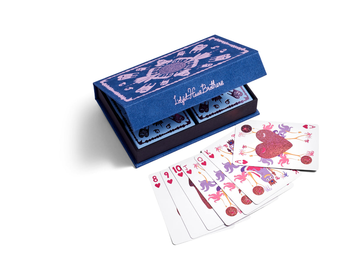 Haas Playing Cards (Set of 2)