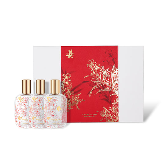 Ginger Flower Mini Room Spray Set