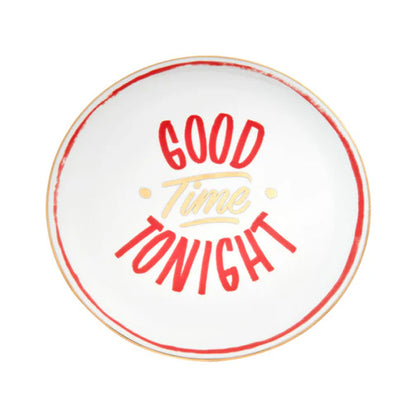 Good Tonight Pizza Plate