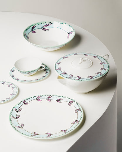Blossom Milk Low Bowls Set of 2