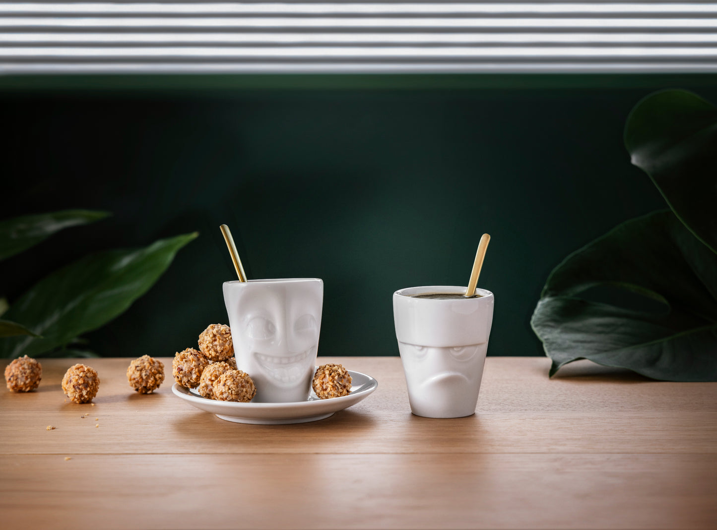 Joking White Espresso Mug
