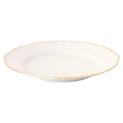 Gold Rimmed Round Platter