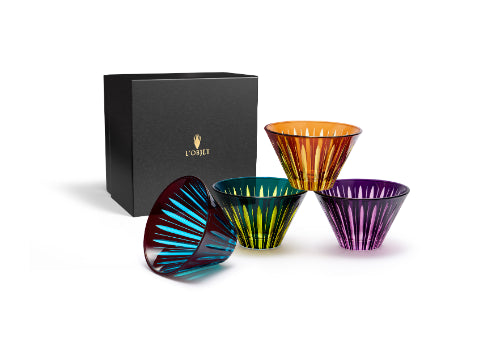 Prism Condiment Bowls - Assorted (Set of 4)