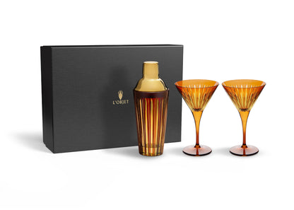 Prism Cocktail Set - Amber