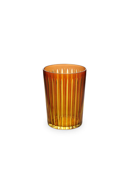 Prism Highball Glasses - Amber (Set of 4)