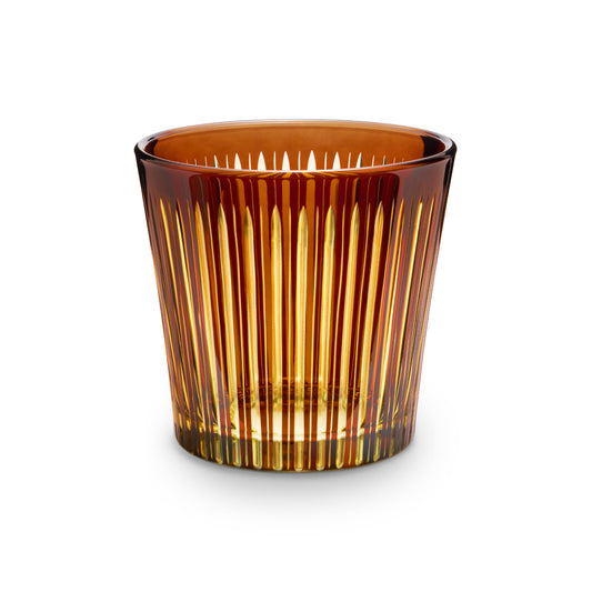 Prism Ice Bucket + Tongs - Amber