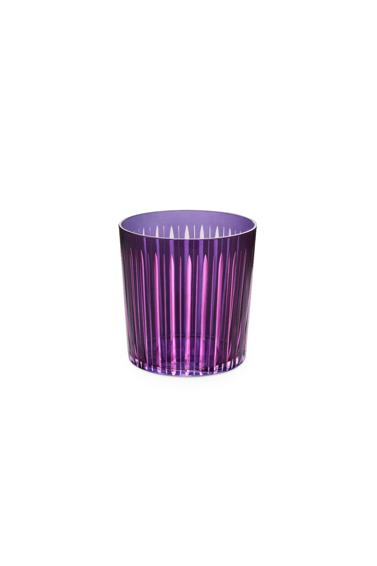 Prism Double Old Fashioned Glasses - Purple(Set of 4)