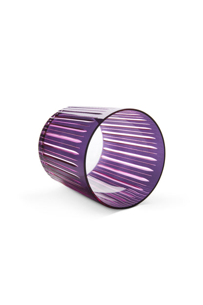 Prism Double Old Fashioned Glasses - Purple(Set of 4)