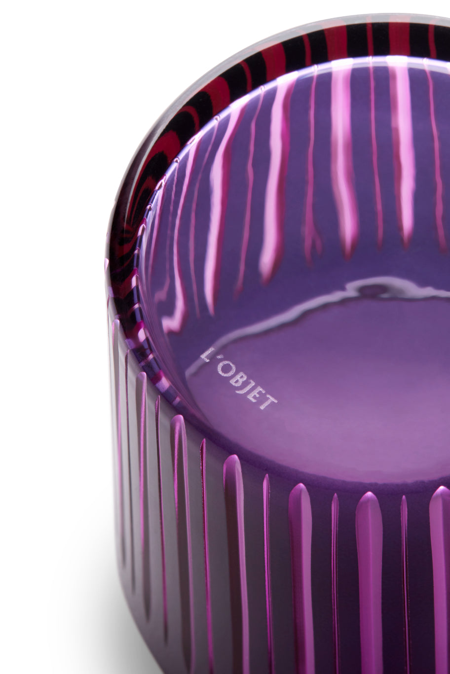 Prism Double Old Fashioned Glasses - Purple(Set of 4)