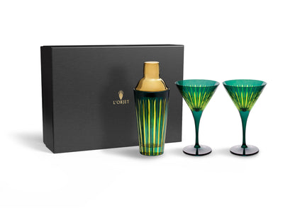 Prism Cocktail Set - Green