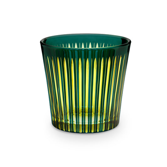 Prism Ice Bucket + Tongs - Green
