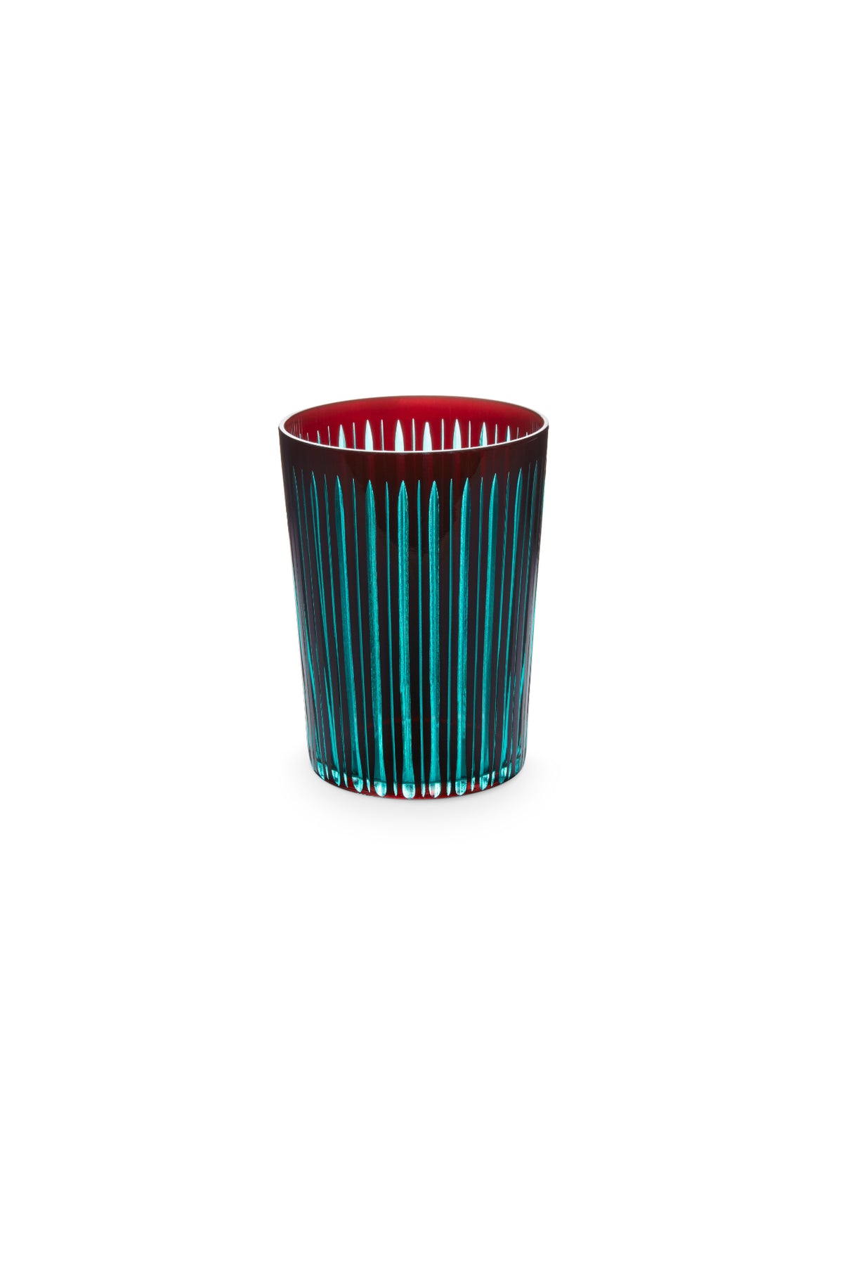 Prism Highball Glasses-Bordeaux (Set of 4)