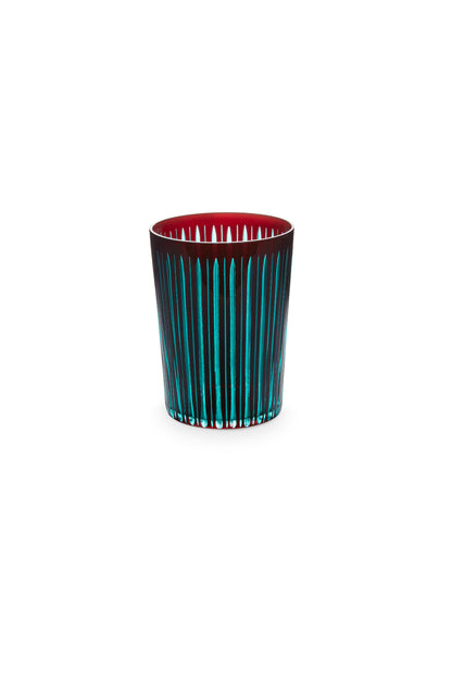 Prism Highball Glasses-Bordeaux (Set of 4)