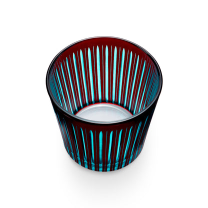 Prism Ice Bucket + Tongs - Bordeaux