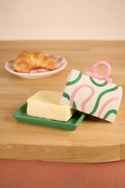 Emilio Twirl & Twist Butter Dish