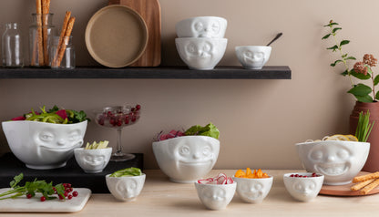 Grinning White Bowl