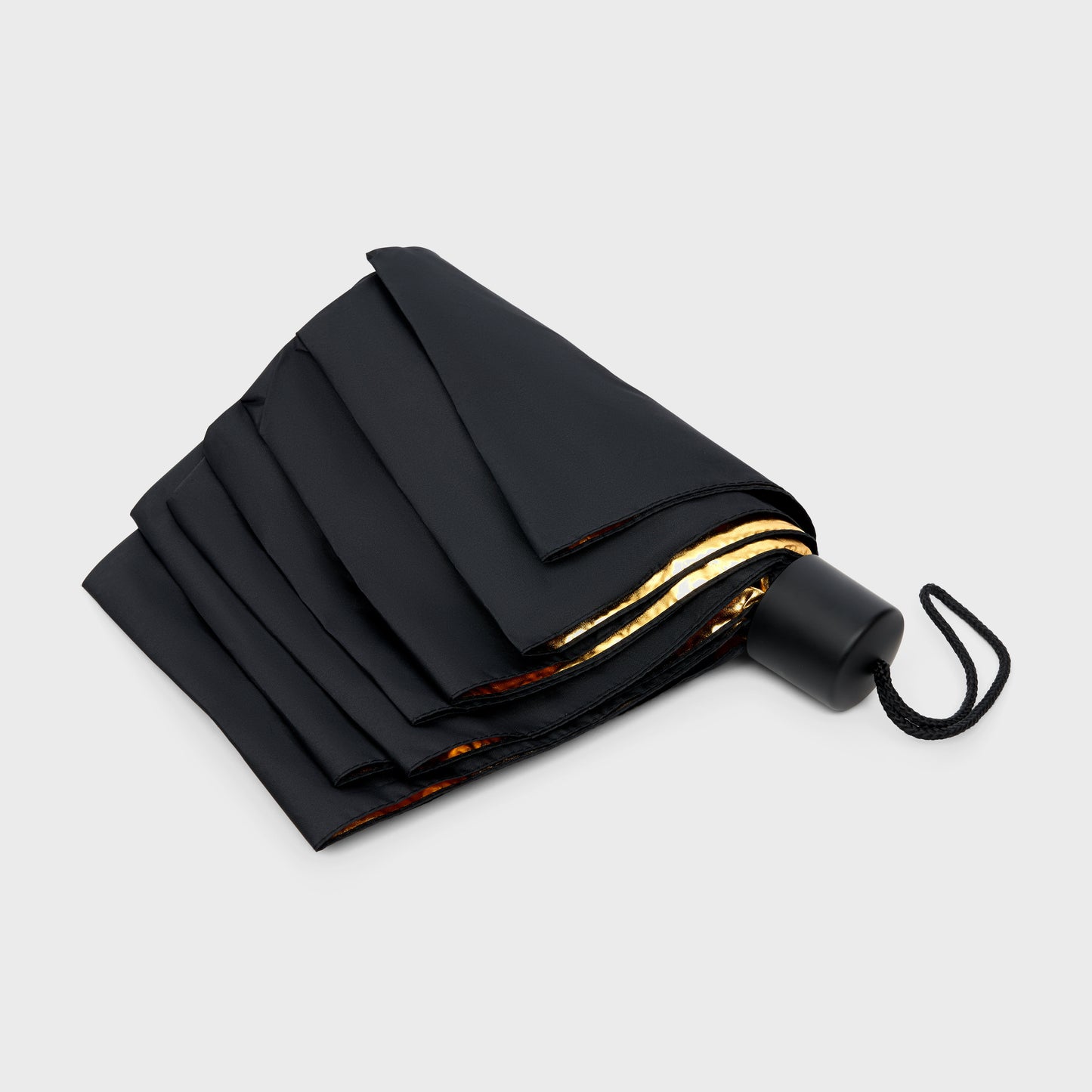 Black & Gold Umbrella