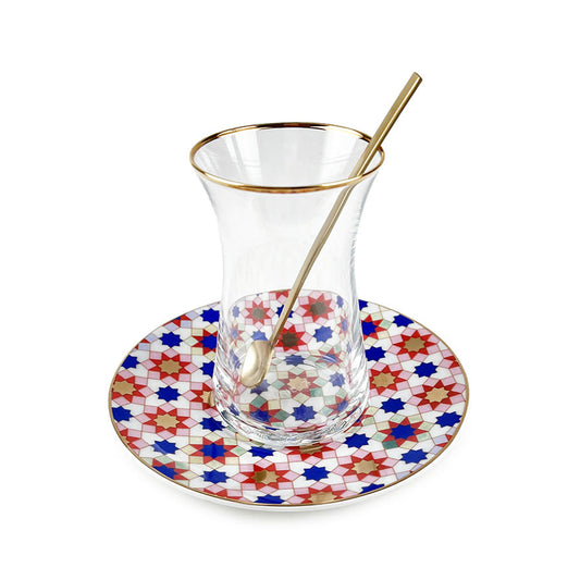 Sunrise Istikana Tea Cups  Set of 6