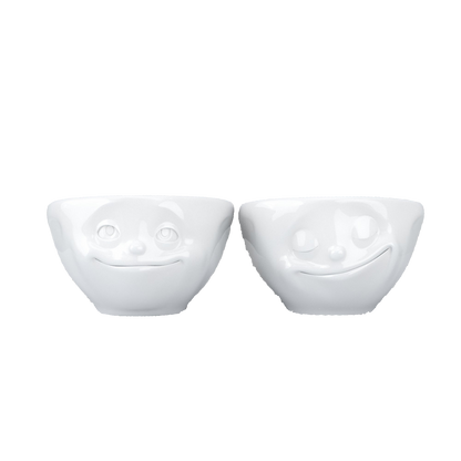 Dreamy & Happy White Bowls
