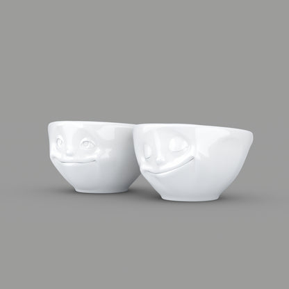 Dreamy & Happy White Bowls
