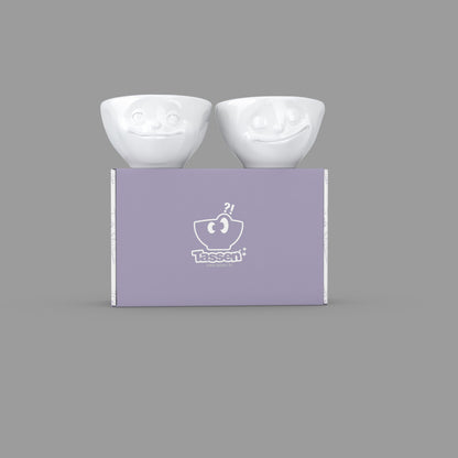 Dreamy & Happy White Bowls