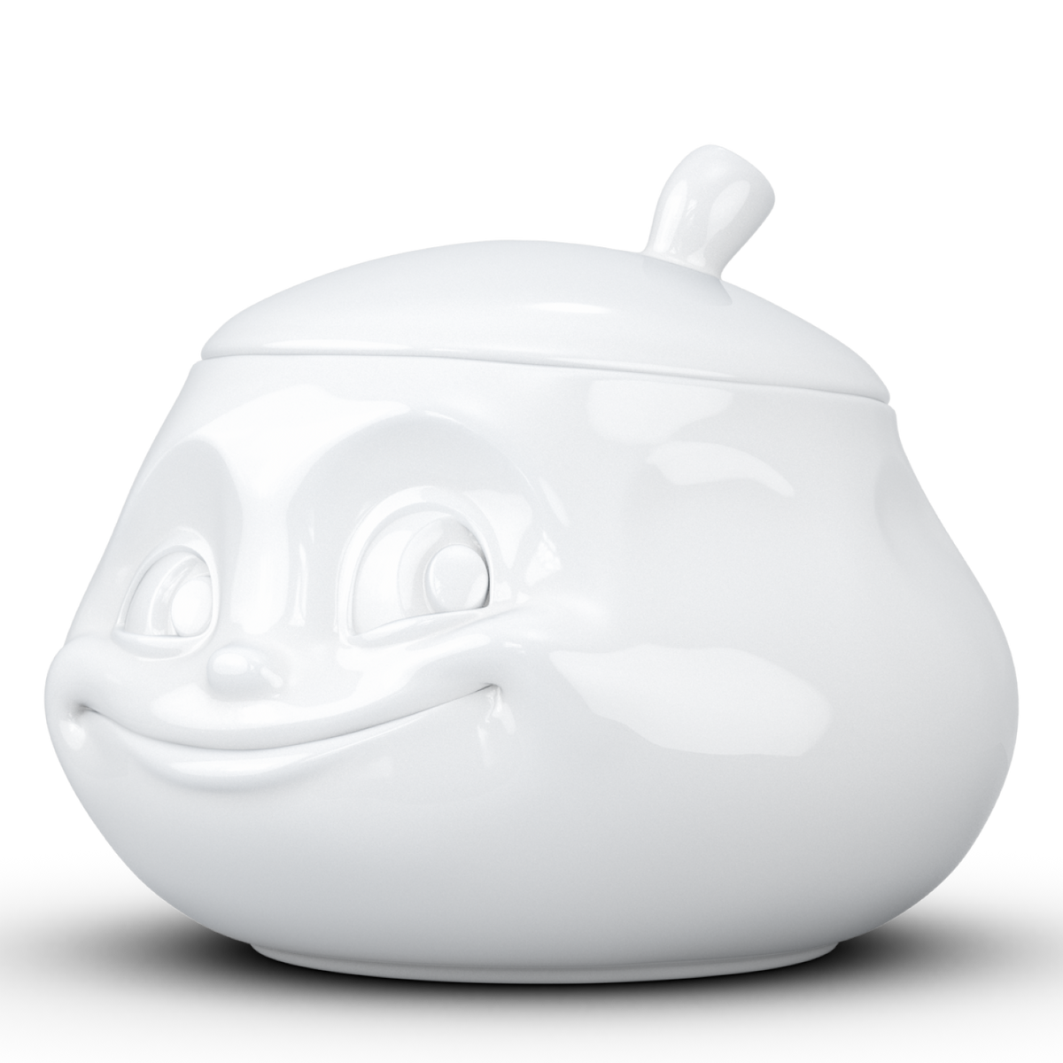 Sugar Bowl "Sweet" in White