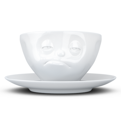 Snoozy White Coffee Cup