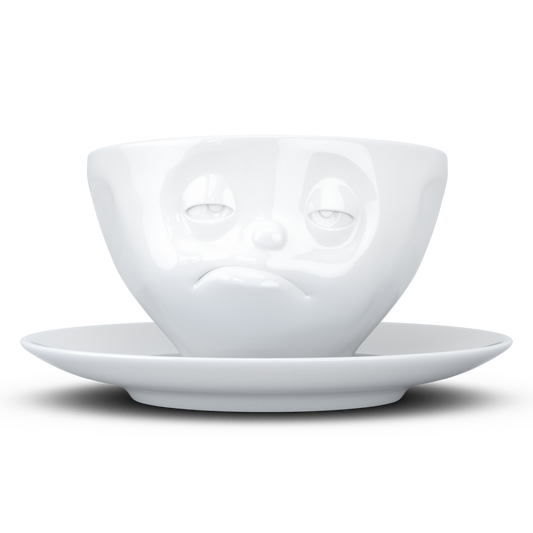 Snoozy White Coffee Cup