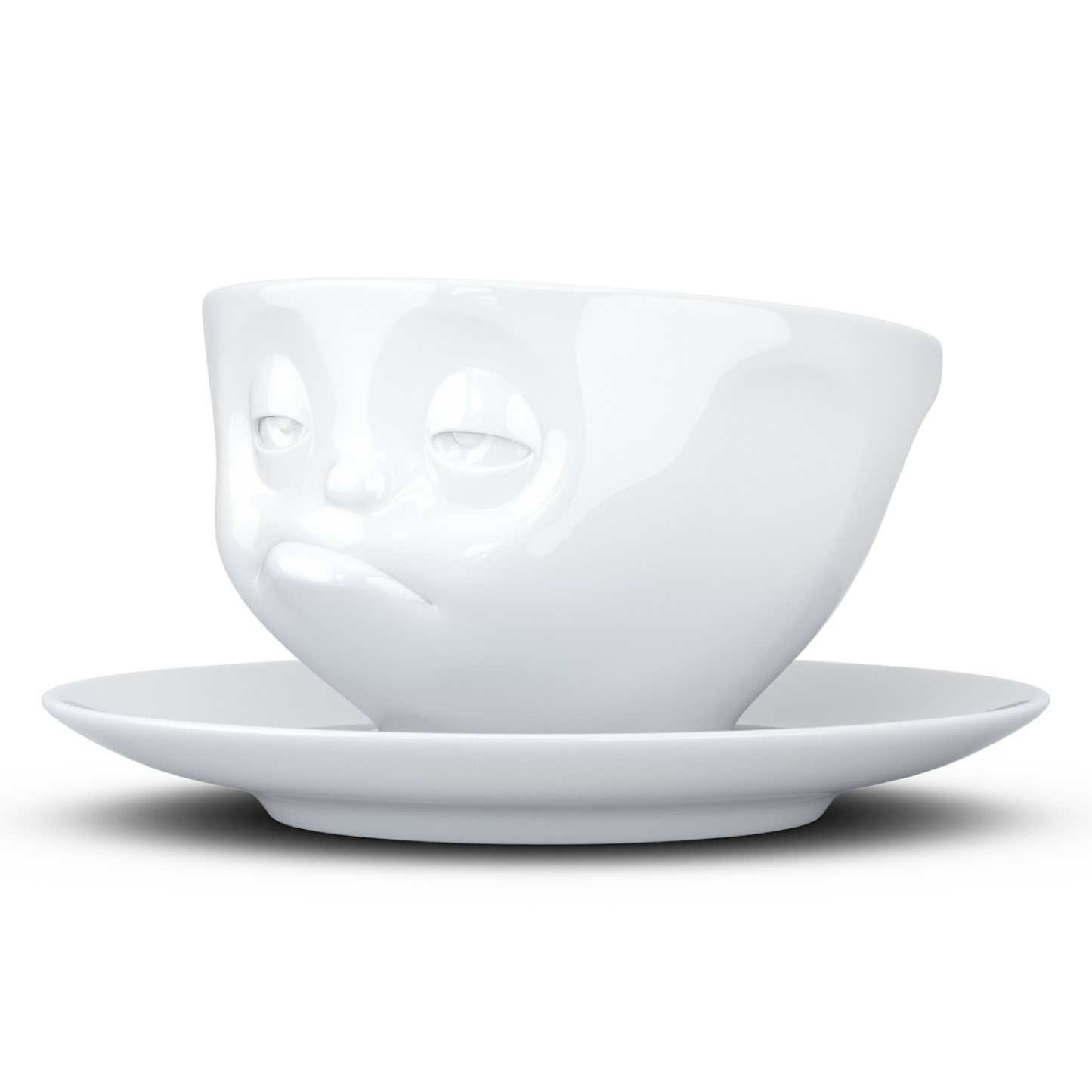 Snoozy White Coffee Cup