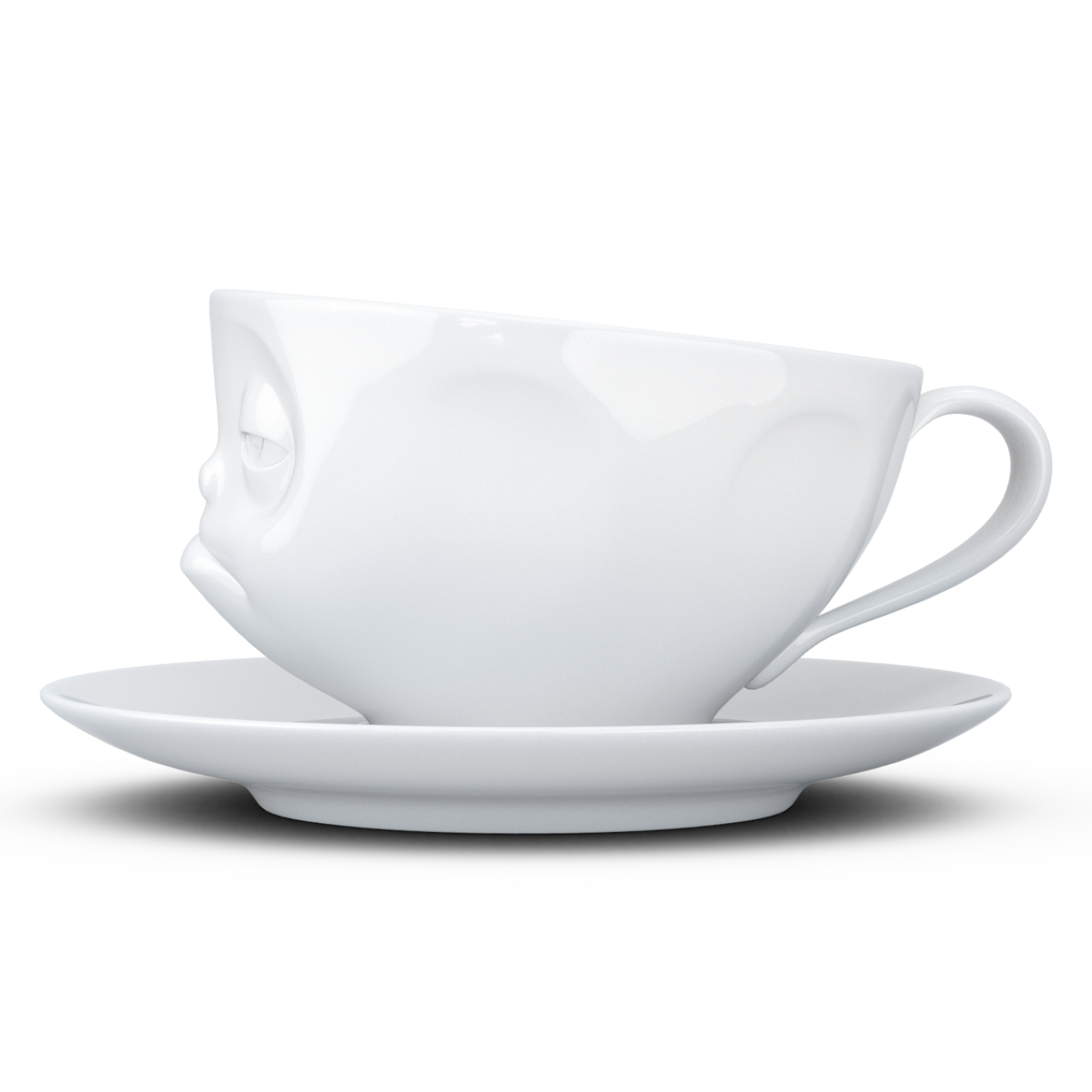 Snoozy White Coffee Cup