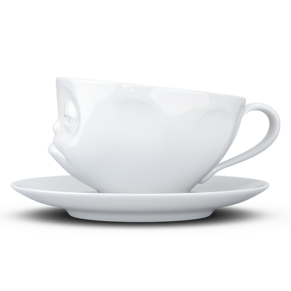 Snoozy White Coffee Cup