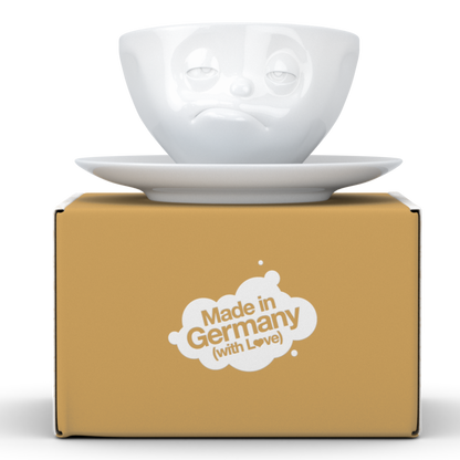 Snoozy White Coffee Cup