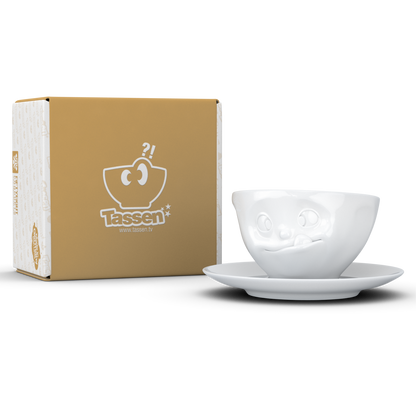 Tasty White Coffee Cup