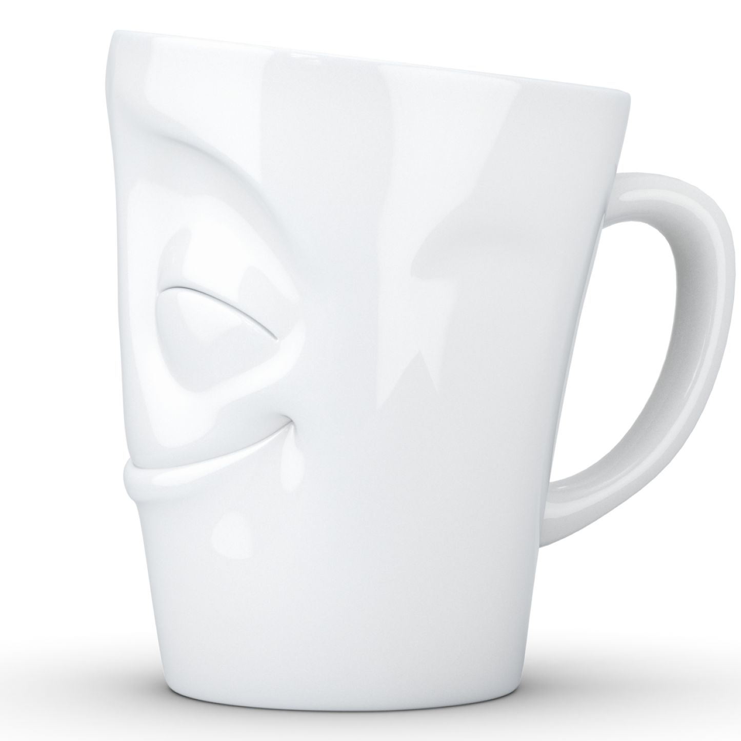 Mug with Handle "Cheery" White