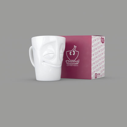 Mug with Handle "Cheery" White