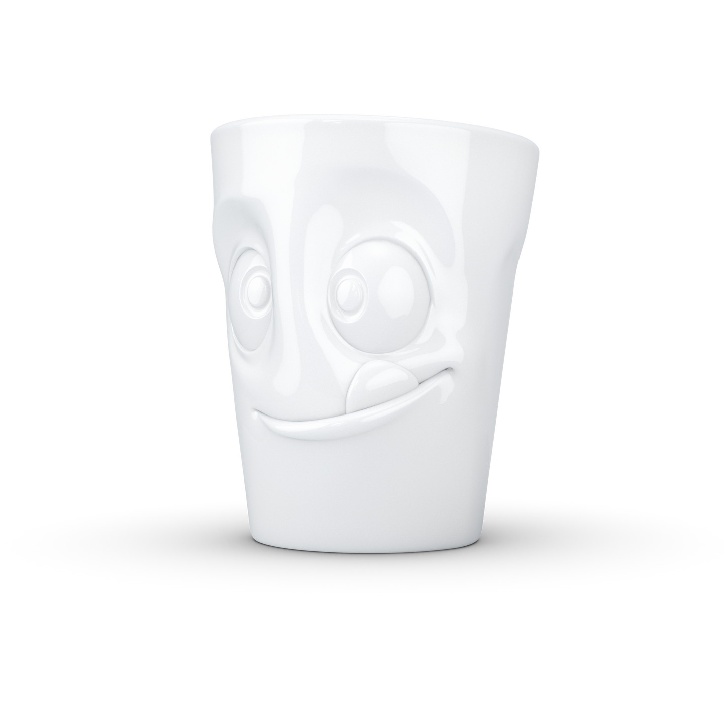 Mug with Handle "Tasty" White