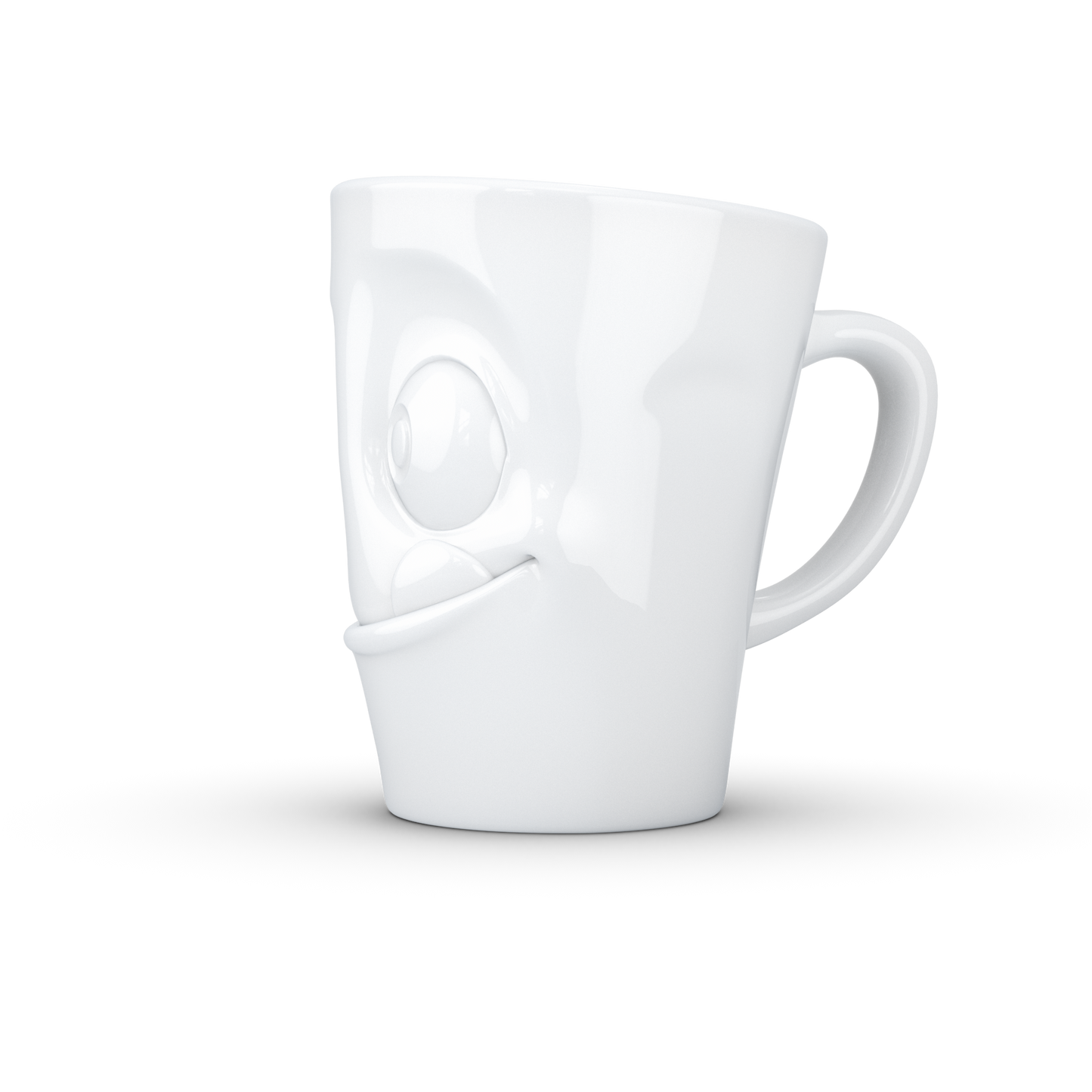 Mug with Handle "Tasty" White