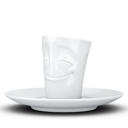 Cheery White Espresso Mug