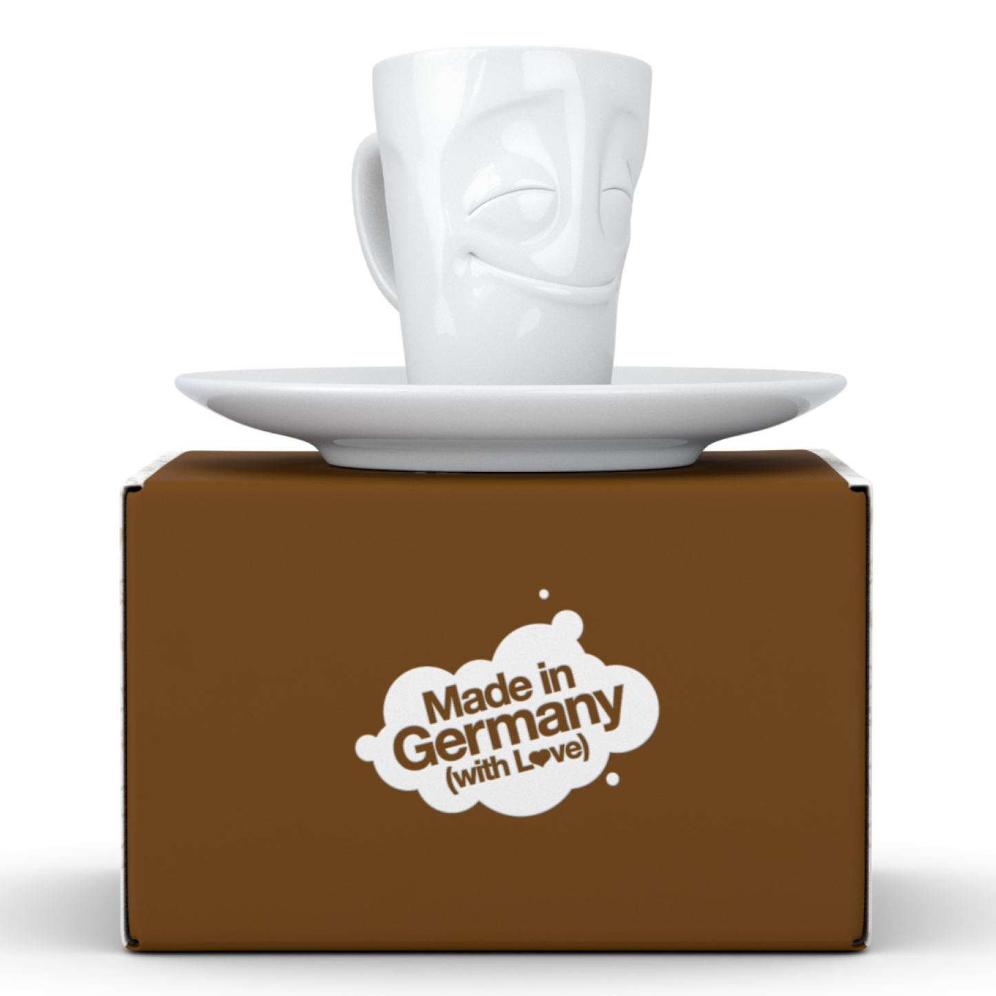 Cheery White Espresso Mug
