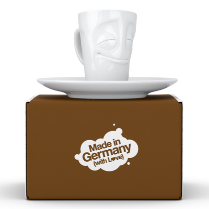 Cheery White Espresso Mug