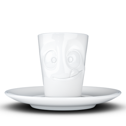 Espresso-Mug with Saucer "Tasty"