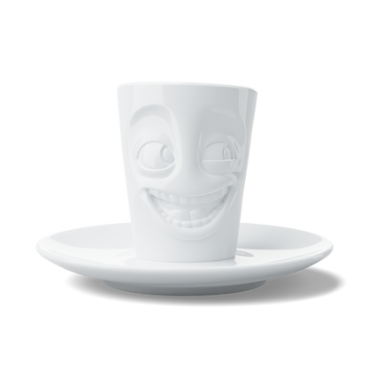 Joking White Espresso Mug