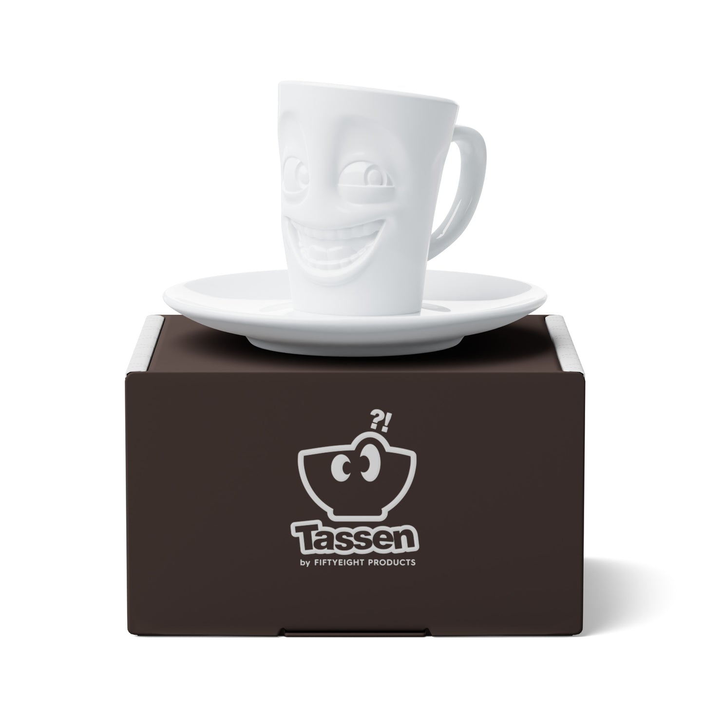 Joking White Espresso Mug
