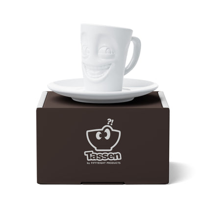 Joking White Espresso Mug
